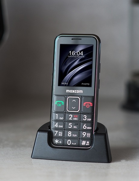 Mobilný telefón MaxCom Comfort MM730 čierny MaxCom Comfort MM730
