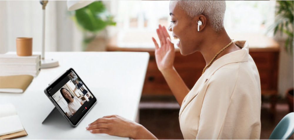 Puzdro na tablet Logitech Combo Touch na Apple iPad Pro 12.9" (5. gen.) UK sivé Puzdro na tablet Logitech Combo Touch na Apple iPad Pro 12.9" (5. gen.) UK sivé