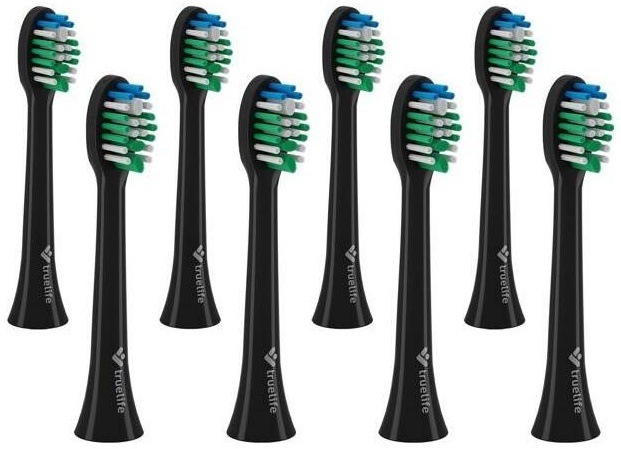 Náhradné hlavice TrueLife SonicBrush Compact Heads Black Standard (8 ks) čierna