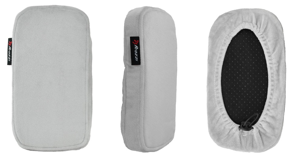 Podrúčka Arozzi Memory Foam Armrest Pads, 2 ks sivá Podrúčka Arozzi Memory Foam Armrest Pads, 2 ks sivá