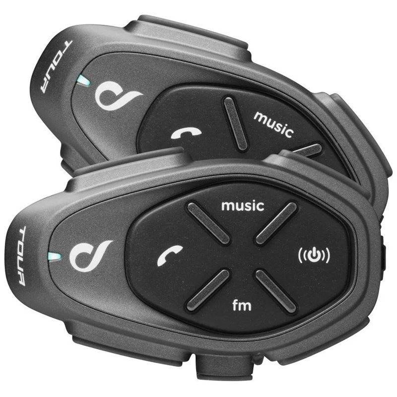 Handsfree Interphone TOUR HD (2 ks) čierne