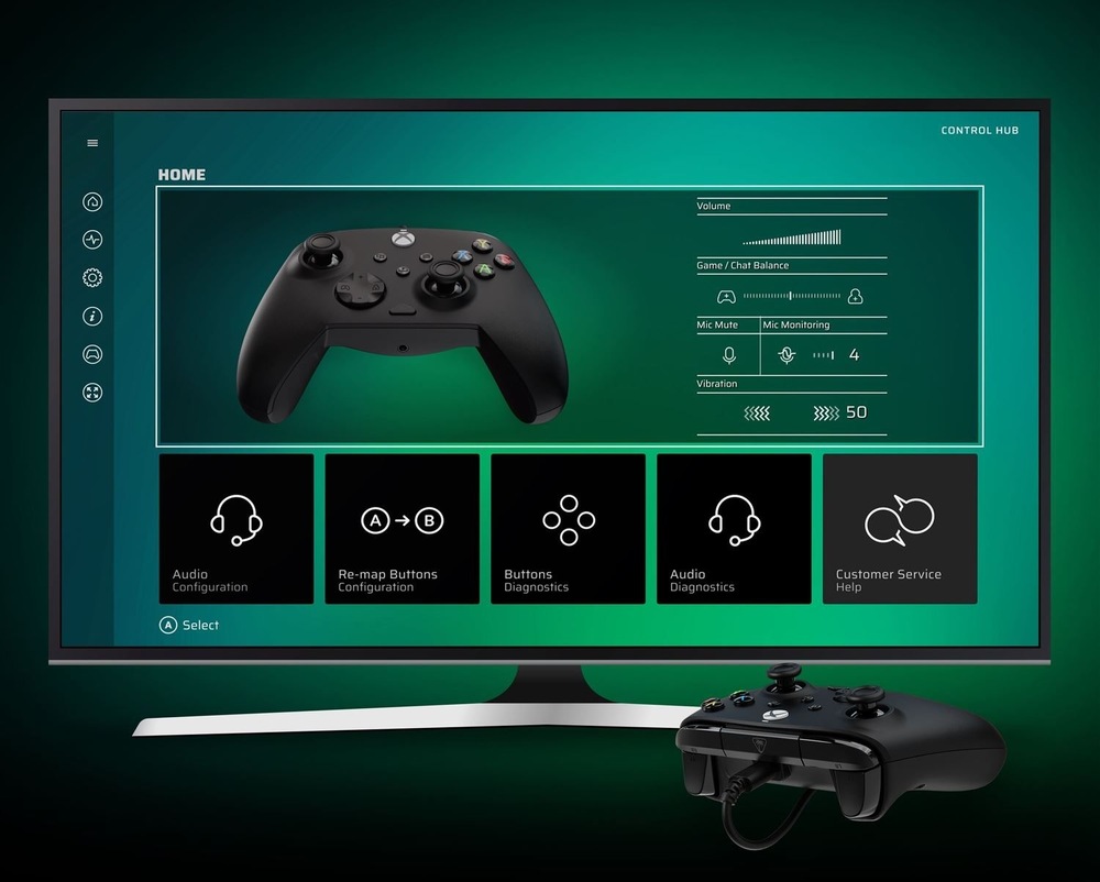 Gamepad Turtle Beach Rematch Core Wired, XBOX Series X/S, XBOX One, PC čierny V aplikácii si nastavíte všetky funkcie tak, aby ovládač zodpovedal vášmu hernému spôsobu.