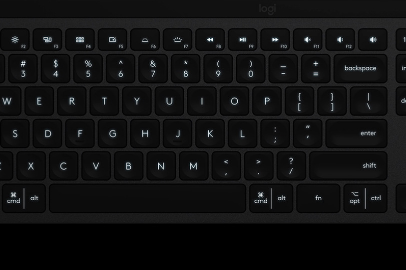 Klávesnica Logitech Wireless MX Keys, US sivá Klávesnica Logitech Wireless MX Keys, US sivá
