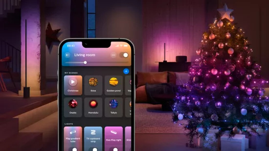 Vianočné osvetlenie Philips Hue Festavia 40m