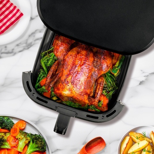 Fritéza teplovzdušná Tesla AirCook Q60 XXL Pro nerez Fritéza teplovzdušná Tesla AirCook Q60 XXL Pro nerez
