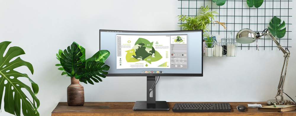 Monitor AOC CU34P2A