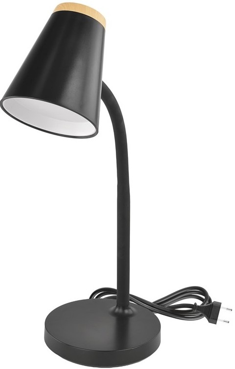 Stolová LED lampička EMOS Tara v čiernej farbe