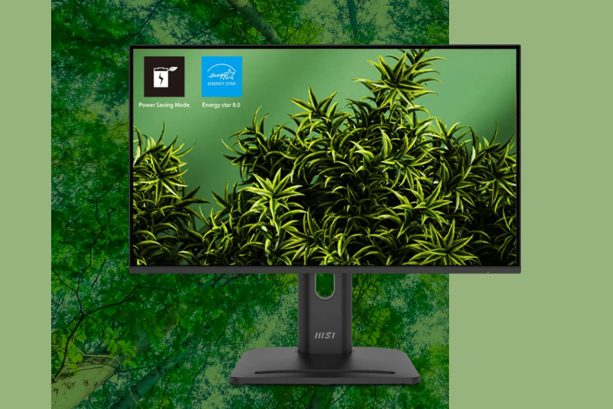 Monitor MSI Pro MP275PG E14 čierny MSI Pro MP275PG E14 ťaží aj z úspornej prevádzky