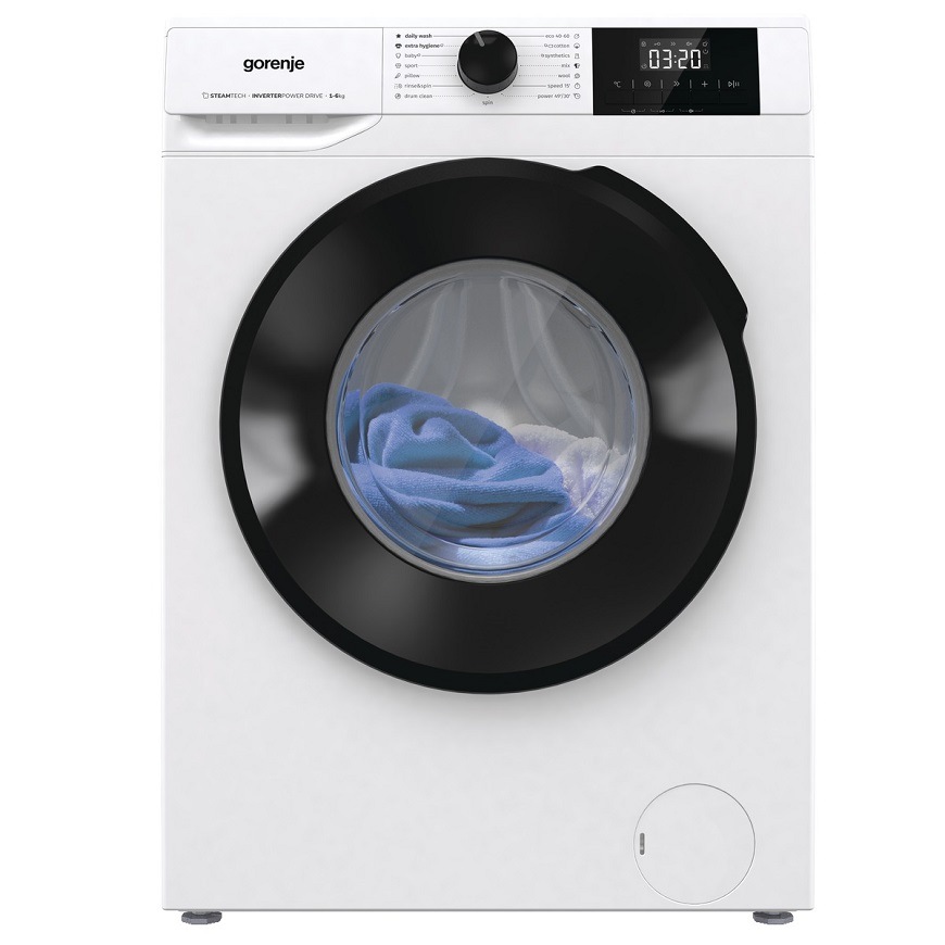 Úzka práčka Gorenje W1NGPI61SBS, biela