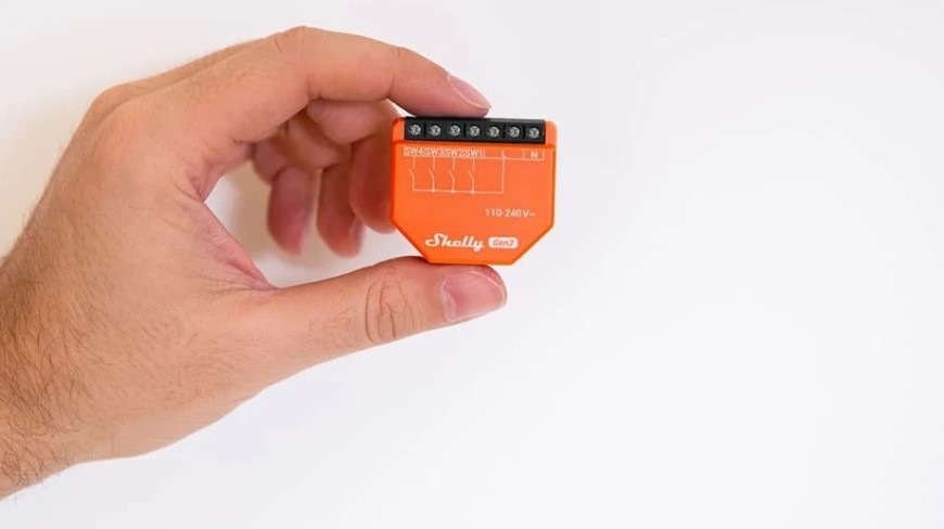 Modul Shelly Gen3 i4, 4 vstupy, 230 V, WiFi a BT oranžový Modul Shelly Gen3 i4, 4 vstupy, 230 V, WiFi a BT - oranžový