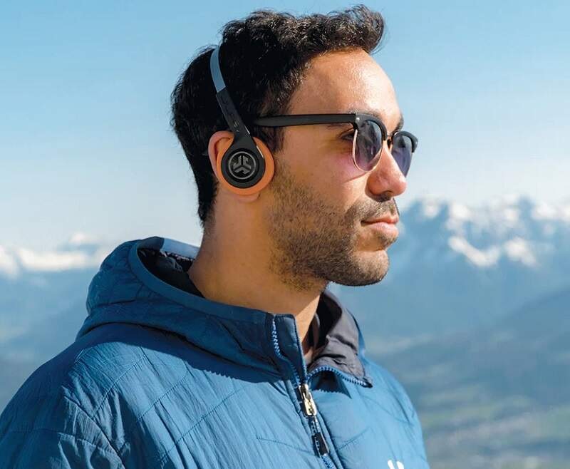 Slúchadlá JLab Rewind Wireless Retro 2 čierna Slúchadlá JLab Rewind Wireless Retro 2 čierna