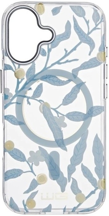 Kryt na mobil WG Floral Magnet Apple iPhone 17 v modrom dizajne