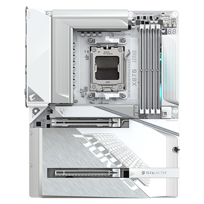 MB GIGABYTE X870 AORUS STEALTH ICE AMD AM5, ATX