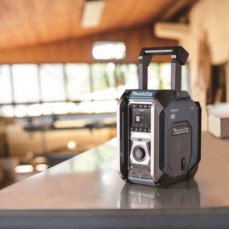 Rádioprijímač s DAB+ Makita MR007GZ Bluetooth Li-ion CXT, LXT, XGT,12V-40V Rádioprijímač s DAB+ Makita MR007GZ Bluetooth Li-ion CXT, LXT, XGT,12V-40V