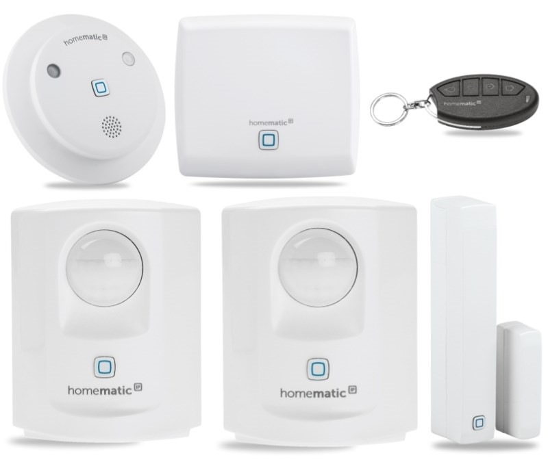 Kompletný set Homematic IP zabezpečovací systém