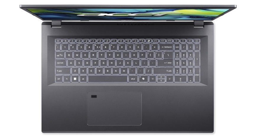 Notebook Acer Aspire 17 (A17-51M-31ZG) sivý