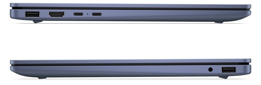Notebook HP OmniBook 5 14-hk0601ncx + Game Pass predplatné na 2 mesiace modrý HP OmniBook 5 má vo výbave aj USB Type-C