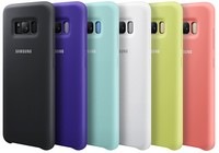 Kryt na mobil Samsung Silicon Cover na Galaxy S8+ modrý Kryt na mobil Samsung Silicon Cover na Galaxy S8+ modrý
