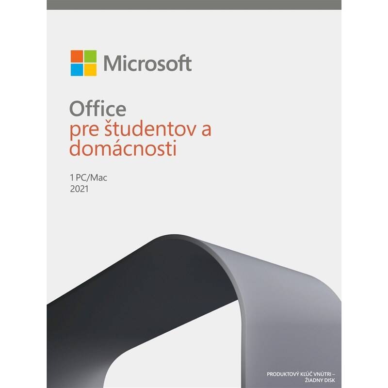 Softvér Microsoft Office 2021 pre domácnosti a študentov SK