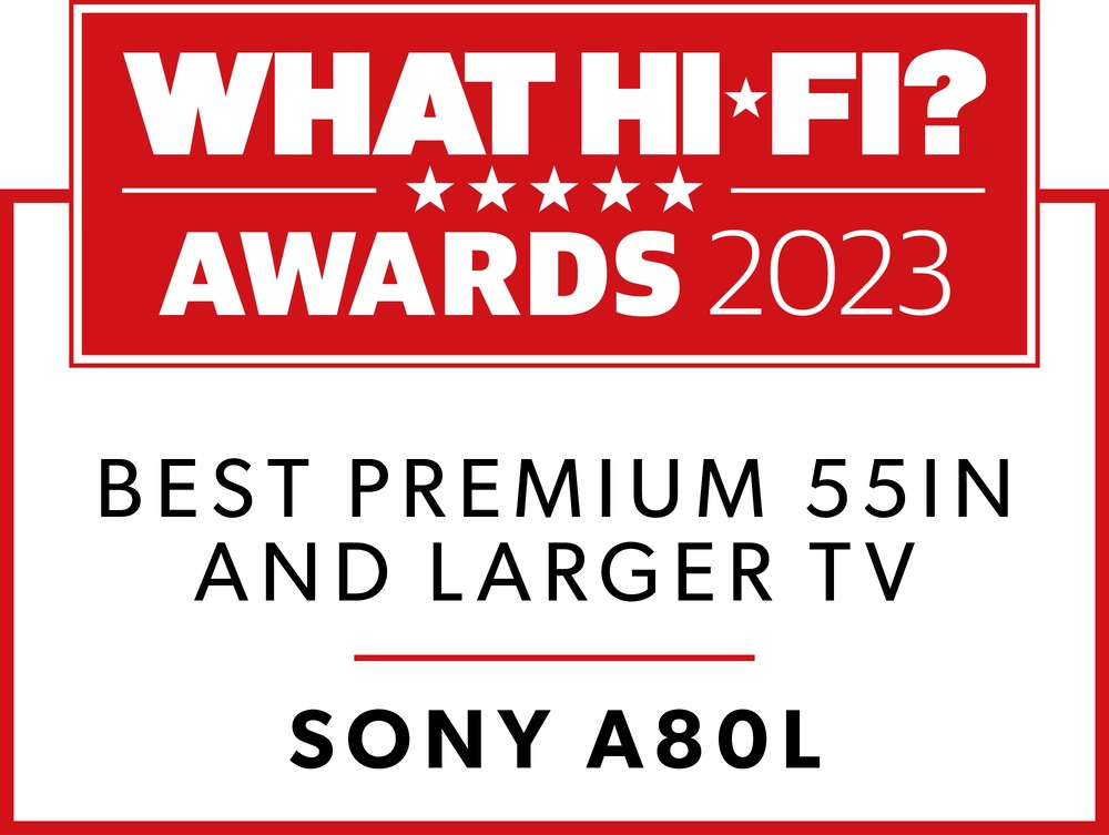 Televízor Sony XR-83A80L Ocenenie televize Sony A80L