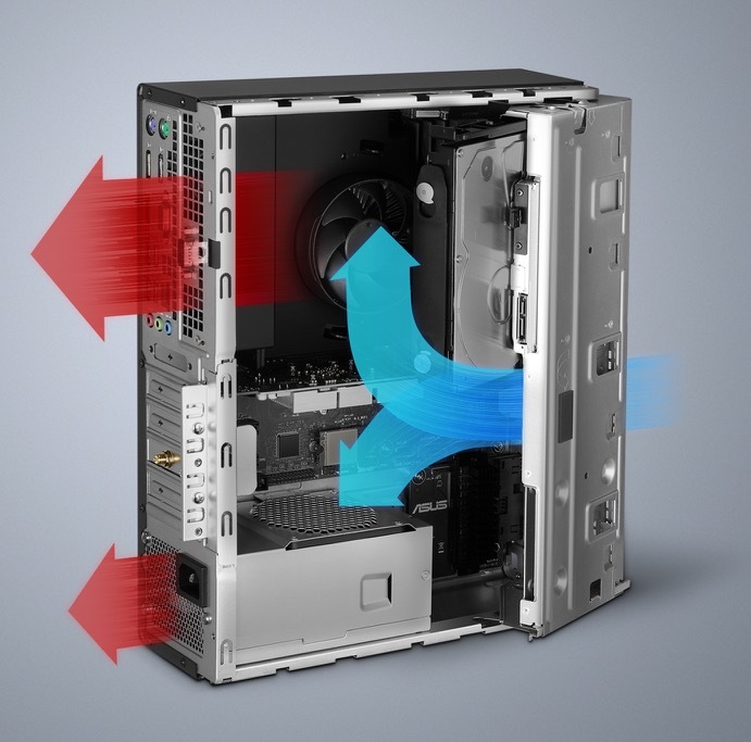 Stolný počítač Asus ExpertCenter D7 SFF čierny Asus ExpertCenter D7 SFF, čierna