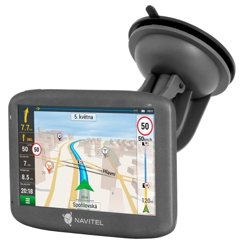 Navigačný systém GPS NAVITEL E505 MAGNETIC čierna