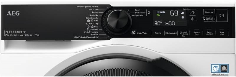 Práčka AEG ProSteam® 7000 LFR73944QC AutoDose biela Práčka AEG ProSteam® 7000 LFR73944QC AutoDose biela