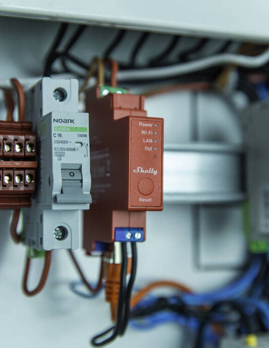 Modul Shelly Pro 1PM, spínací modul na DIN lištu, meranie spotreby, WiFi Modul Shelly Pro 1PM, spínací modul na DIN lištu, meranie spotreby, WiFi