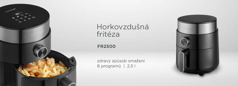 Fritéza teplovzdušná Concept FR2500 Fritéza teplovzdušná Concept FR2500