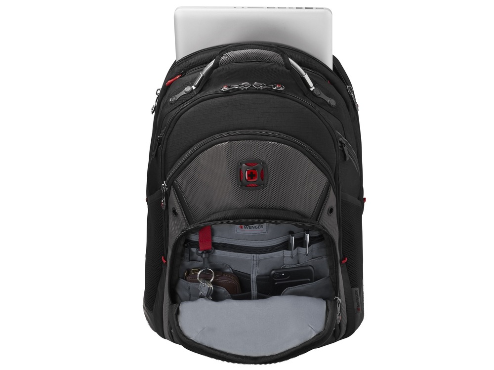 Batoh na notebook Wenger Synergy 16" čierny/sivý Batoh na notebook Wenger Synergy 16" čierny/sivý