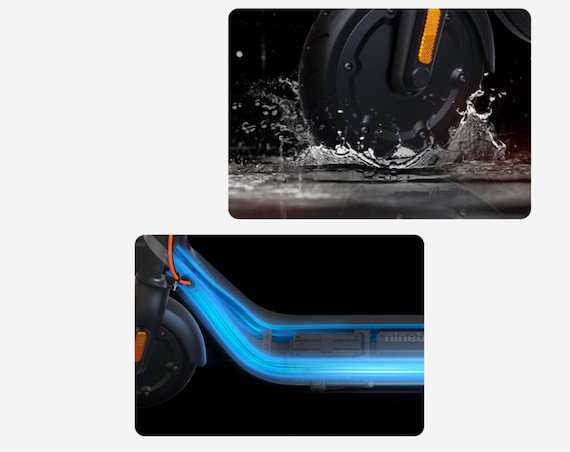 Elektrická kolobežka Segway E2 Pro E čierna Elektrická kolobežka Segway E2 Pro E čierna