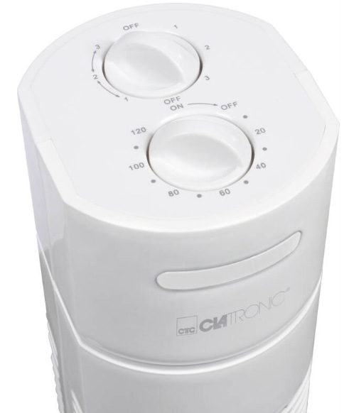 Ventilátor stĺpový Clatronic TVL 3770 WH biely Ventilátor stĺpový Clatronic TVL 3770 WH