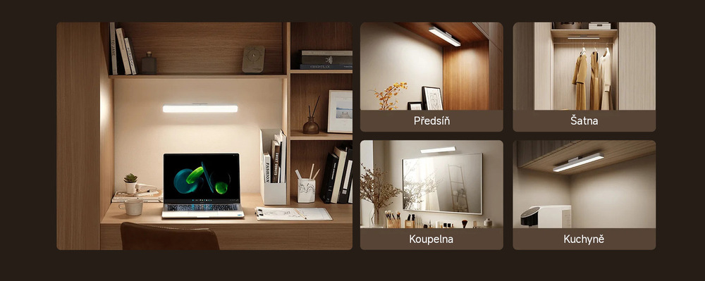 Nástenné svietidlo Xiaomi Magnetic Light Bar GL biele