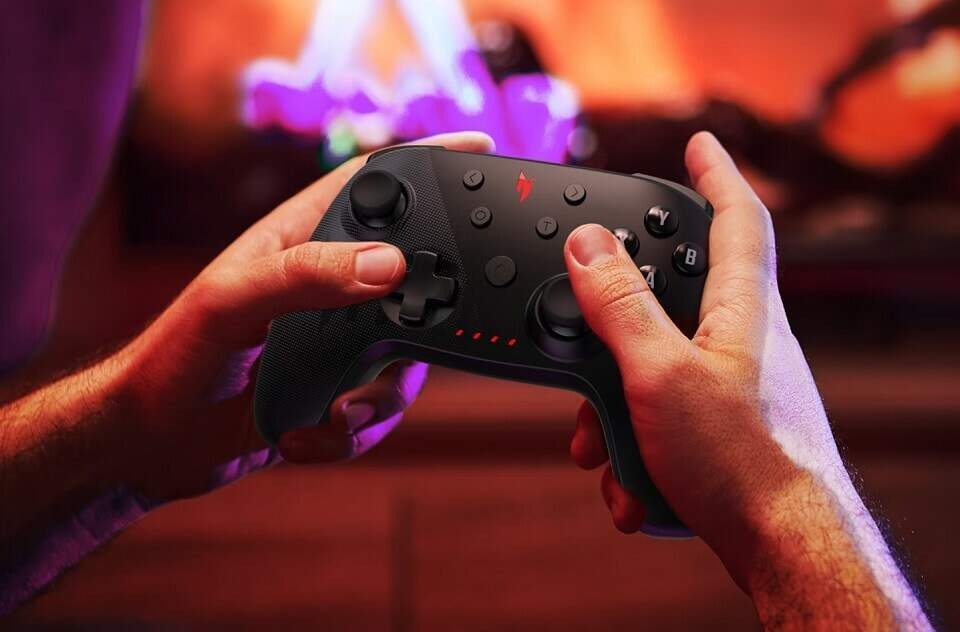 Gamepad Acer Nitro NGR300 Gaming Controller Wireless čierny Gamepad Acer Nitro NGR300 Gaming Controller Wireless čierny