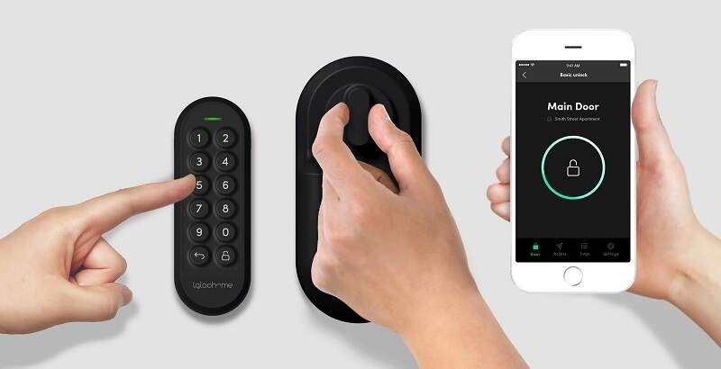 Zámok Igloohome Retrofit Lock čierny