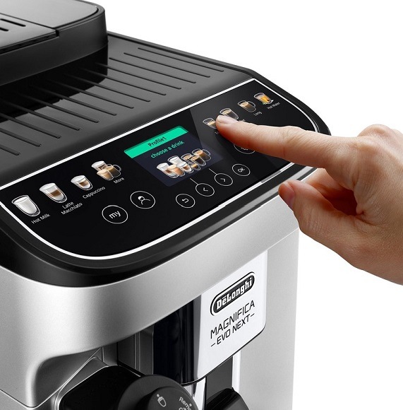 Automatický kávovar De'Longhi Magnifica Evo Next ECAM 310.80.SB čierny/strieborný