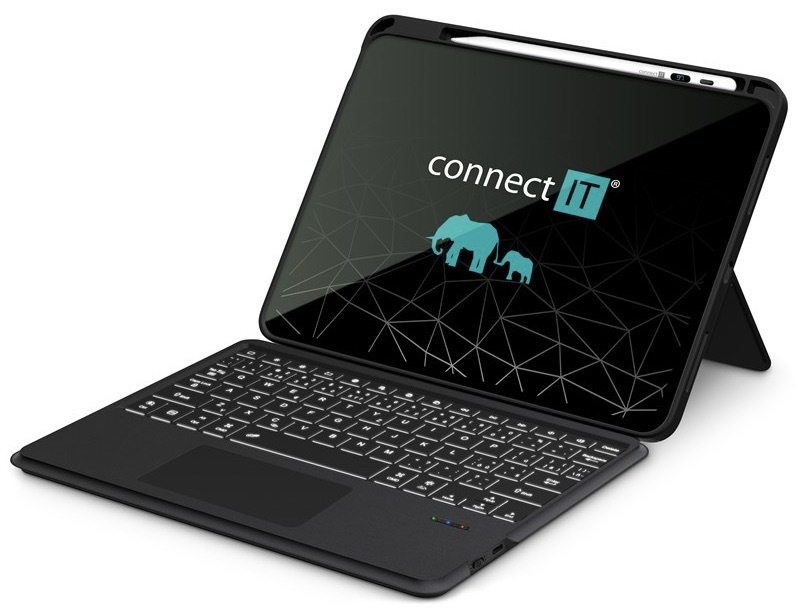 Púzdro na tablet Connect IT pre Apple iPad, čierna farba