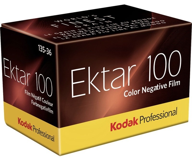 Profesionálny negatívny film Kodak ponúka 36 snímok, vysoká ostrosť