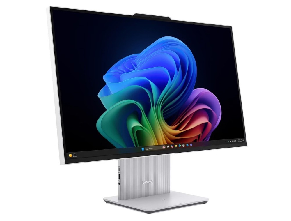 PC all in-one Lenovo IdeaCentre AIO 27IPH11 sivý AIO PC Lenovo IdeaCentre AIO 27IPH11 27" spredu otočený doprava