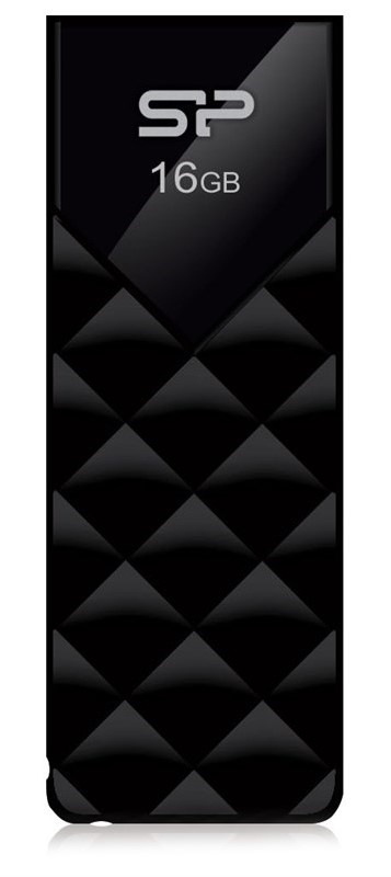 USB flashdisk Silicon Power Ultima U03 16 GB čierny