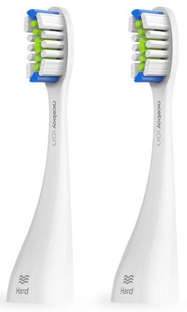 Náhradné hlavice Niceboy ION Sonic PRO UV Hard white (2 ks)