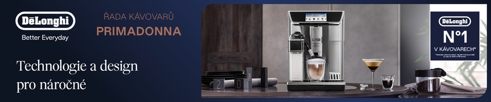 Automatický kávovar De'Longhi PrimaDonna Elite ECAM 650.85.MS strieborný Espresso De'Longhi ECAM 650.85.MS PrimaDonna Elite
