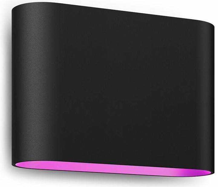 Nástenné svietidlo Philips Hue Dymera čierne