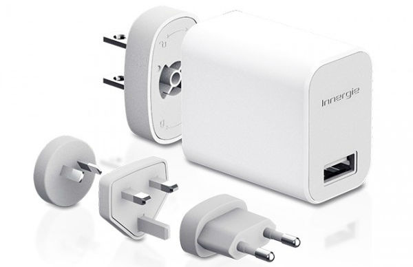 Cestovný adaptér Innergie PowerTravel Kit biely Cestovný adaptér Innergie PowerTravel Kit biely
