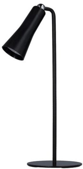 Stolná LED lampička Tesla Lightning LUCIE, magnetická, 120lm, 3000K, USB-C - čierna