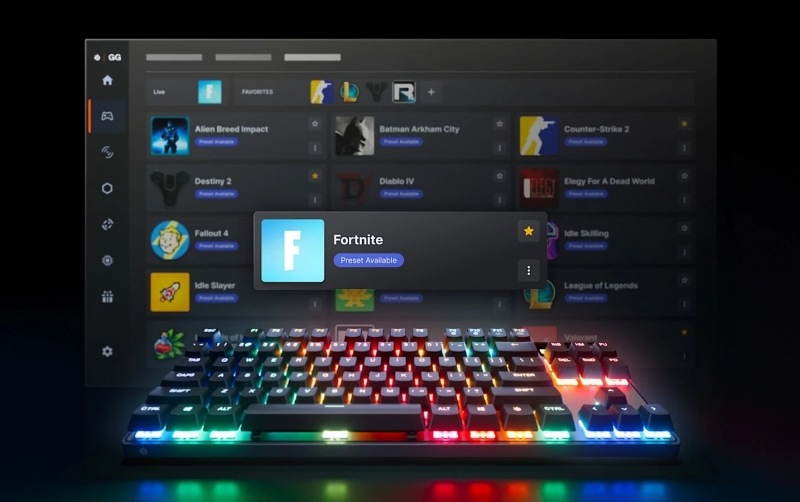 Klávesnica SteelSeries Apex Pro TKL Gen 3 US čierna