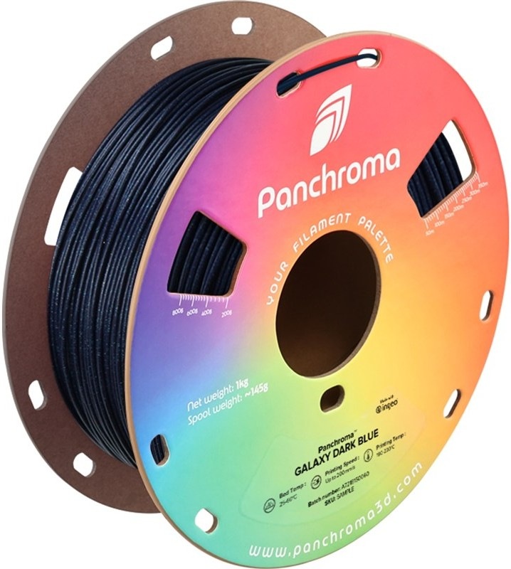 Filament Polymaker Panchroma PLA Galaxy modrej farby