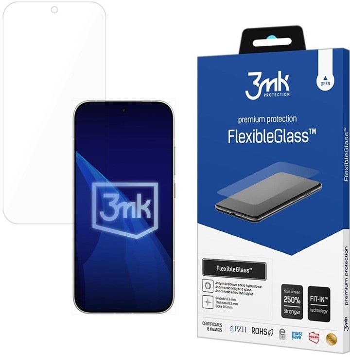 Hybridné ochranné sklo 3mk FlexibleGlass na Samsung Galaxy A27 5G v priehľadnom dizajne