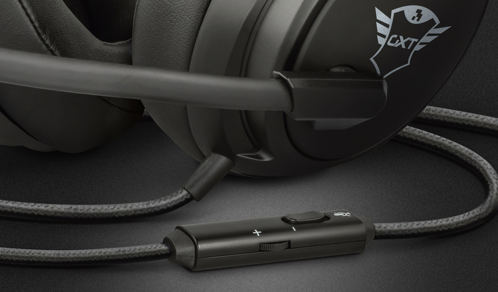 Headset Trust GXT Gaming 433 Pylo čierny