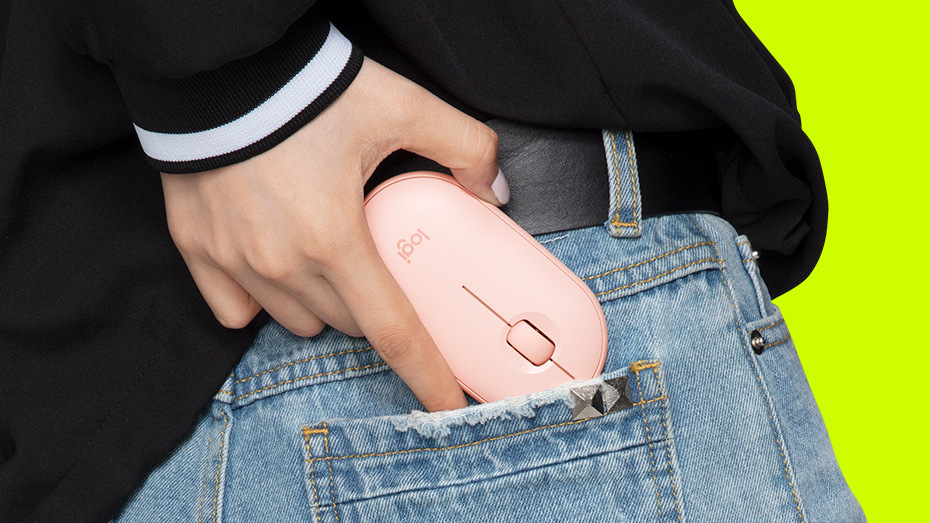 Myš Logitech Pebble M350 ružová